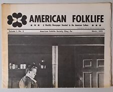 American Folklife Society Paper 💥 March 1973 Volume1 No5 Keim Homestead Oley PA picture