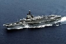 New 5x7 U.S. Navy Photo: USS SARATOGA (CV-60), Forrestal Class Supercarrier picture