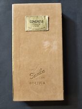 NEW SEALED Vintage Congress 3 Deck Playing Cards For Samba Or Bolivia Red Rose picture