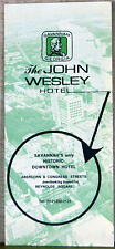 1970s Flyer John Wesley Hotel Savannah GA Historic Downtown Abercorn Street picture