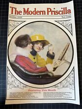 Rare 1916 The Modern Priscilla Magazine Cover picture