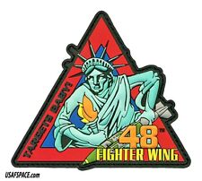 USAF 48TH FIGHTER WING -48 FW- F-15E - TARGETS - RAF Lakenheath - VEL PVC PATCH picture