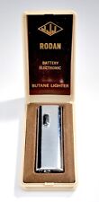Vintage MCM 1960's JJJ RODAN Battery Electronic Butane Lighter in Original Box picture