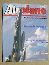 AIRPLANE MAGAZINE No 67 History of Civil Aviation Dassault Mirage F1 F1CR Orbis picture