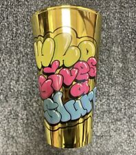 Limited Edition 7-11 Chrome Gold Plastic Slurpee Reusable Cup w/ Lid picture