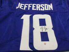 Justin Jefferson of the Minnesota Vikings signed autographed football jersey PAA picture