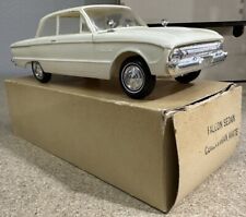 Original Promo Dealer Model Car 1961 Ford Falcon White Sedan With Box picture
