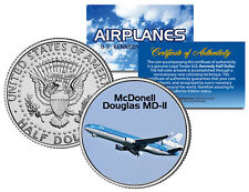 McDONELL DOUGLAS MD-II * Airplane Series * JFK Kennedy Half Dollar US Coin picture