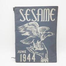 Vintage South Hills High School June 1944 Yearbook Sesame Pittsburgh picture