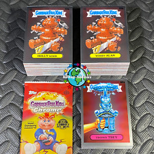 GARBAGE PAIL KIDS CHROME 4 COMPLETE 100-CARD BASE SET +WRAPPER 2021 4TH SERIES picture