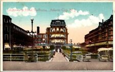  Atlantic City NJ, Entrance to Hotel Shelburne, Vintage New Jersey Postcard picture