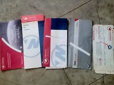  NWA Northwest Airlines Ticket Jackets KLM Logo Detroit Gateway Boarding Pass ++ picture