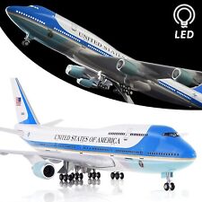 Air Force One - Large Boeing 747 - 1:130 Scale - High Quality with LED Lighting picture