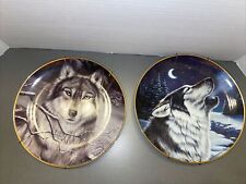 IWC Franklin Mint CALL OF THE WILD & Cry At Midnight By Cassandra Graham Plates picture