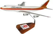 Continental Airlines Boeing 747-200 Red Meatball Desk Model 1/144 SC Airplane picture