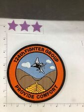 USAF 124th FIGHTER GROUP SQUADRON PATCH picture