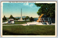 Mark PA Success Point Pea High Water Place History c1930s White Border Postcard picture