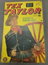 Tex Taylor #6 (July 1949, Marvel) Golden Age GD/VG picture