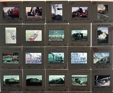 Original 35mm Slides X 20  - Steam Trains Various Scenes 1980’s (R105) picture