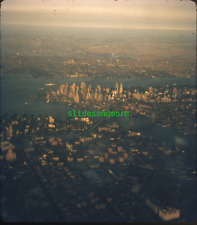 Dec 10, 1955 3D Stereo Slide - Sunrise Aerial View Overlooking NYC New York City picture