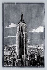New York City NY, Empire State Building, c1959 Antique Vintage Souvenir Postcard picture