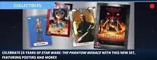 Topps Star Wars Card Trader Phantom Menace 25th Anniversary All Rare/UC Set 68 picture