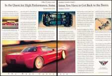 1999 Corvette Hardtop Original 2-page Advertisement Print Art Car Ad J819A picture