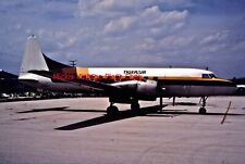 Original Slide 1967 Convair 440-11 Metropolitan Tigerair N3OKE   Airplane aa87 picture