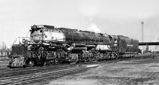 Union Pacific Photo BIG Boy Biggest Steam Locomotive 4004 Railroad UP train picture