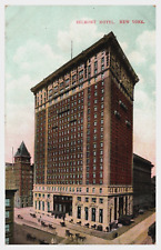 Belmont Hotel New York 1909 Street View Horse and Buggy Posted  Postcard picture