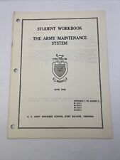 VTG June 1968 Us Army Engineering School Virginia The Army Maintenance System picture