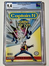 Captain N The Game Master #3 Nintendo Valiant 1990 CGC 9.4 & Capt N #2 Ungraded picture