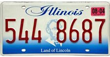 *BARGAIN BIN*  2004 Illinois License Plate #5448687 picture