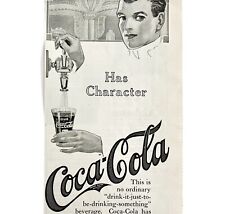 Coca Cola Coke 1913 Advertisement Soda Pop Fountain Has Character DWII9 picture