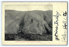 Revelstoke BC Canada Postcard Great Glacier at Glacier House 1903 Antique picture