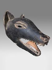 African Zoomorphic Chewa Warthog Mask 14” long x 8” wide picture