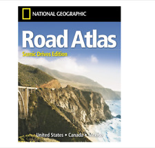 National Geographic Road Atlas 2024 BEST Large Scale Travel Maps United States picture