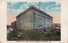 Postcard Dupont Hotel + Office Building Wilmington DE Delaware picture