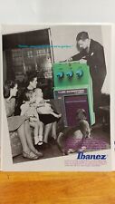 IBANEZ TUBE SCREAMER TS10 PEDAL 1989 PRINT AD.  11 X 8.5  a1 picture