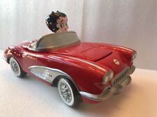 Betty Boop Limited Edition 1958 Corvette Cookie Jar Retired And Numbered. picture