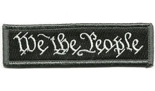 We The People 3.75 inch embroidered HOOK PATCH (MTC-3) picture