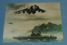 US Marines Photo Print McDonnell Douglas AV-8B Harrier II Aircraft Painting Art picture