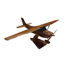 Cessna 172 Mahogany Wood Desktop Airplane Model picture