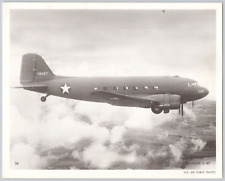 Photograph Douglas C-47 Skytrain Military Transport Vintage Aviation 8x10 Photo picture