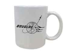 Douglas Aircraft Company Logo Souvenir Employee Engineer Coffee Mug Tea Cup  picture
