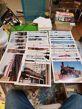 Lot Of 30 Legendary Trains Atlas Editions Photos Data Cards Maxi Cards picture