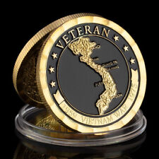 100 PCS Collection Gold Souvenir 1959-1975 Vietnam War Coin Challenge picture