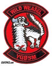 USAF 77th FIGHTER SQ -77 FS-F-16-WILD WEASEL-Shaw AFB, SC- ORIGINAL VEL PATCH picture