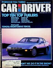 TOP TEN TOP FUELERS - CAR AND DRIVER MAGAZINE, NOVEMBER 1979 GOOD USED CONDITION picture