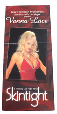 Harrah's Las Vegas Vanna Lace Skintight Strips Newest Star Rack Card Brochure picture